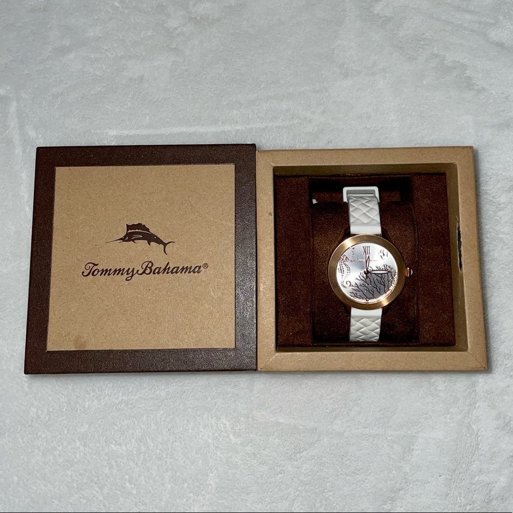 [Tommy Bahama] White Waikiki Reef Watch